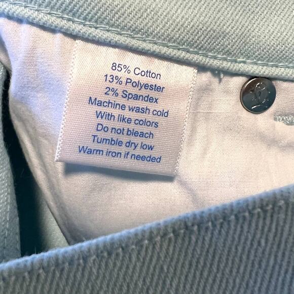 Southern Tide, Baby Blue, Skinny Jeans, women's waist 24, XS - Picture 8 of 12